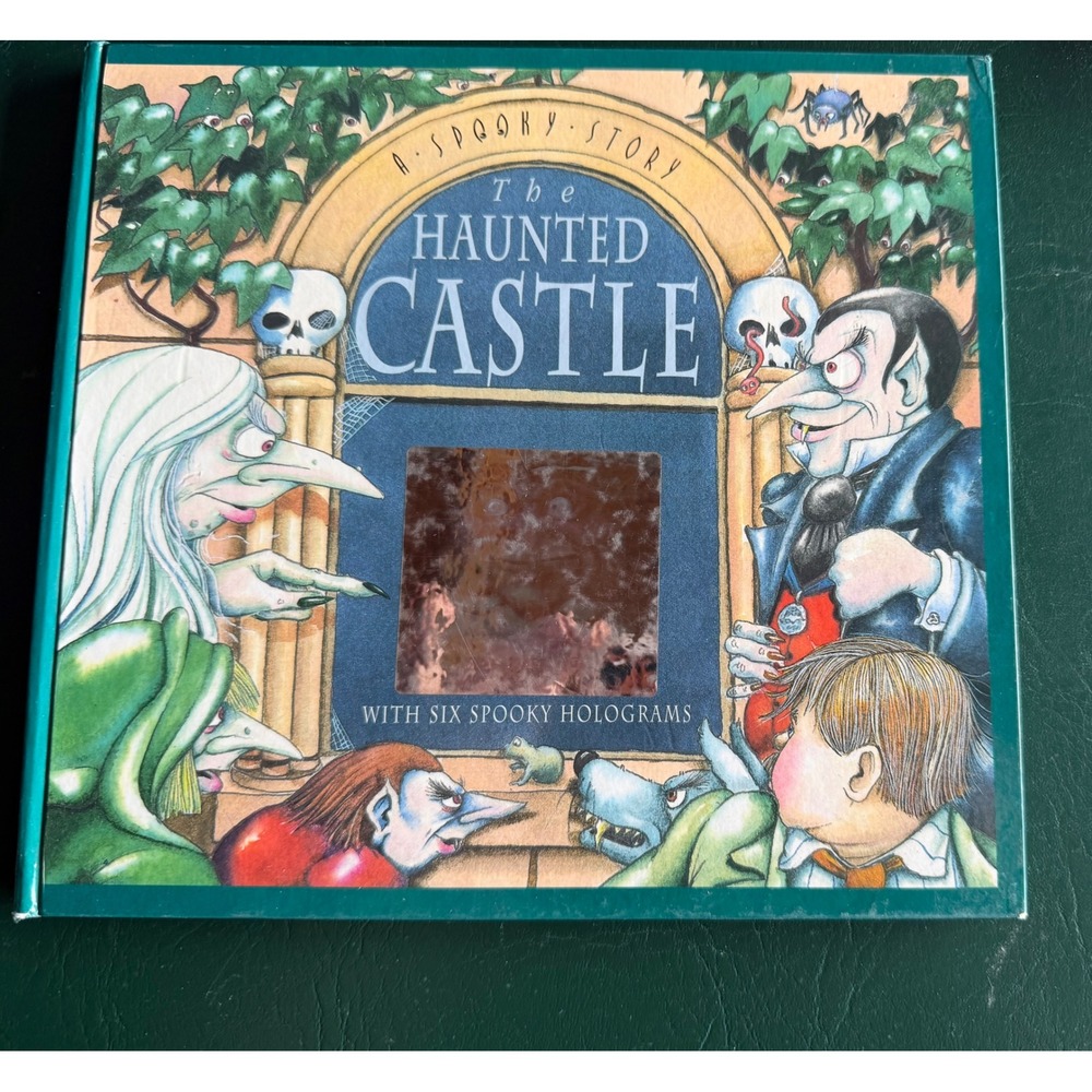 The Haunted Castle Stephanie Laslett 1996 Hologram Book First American Edition